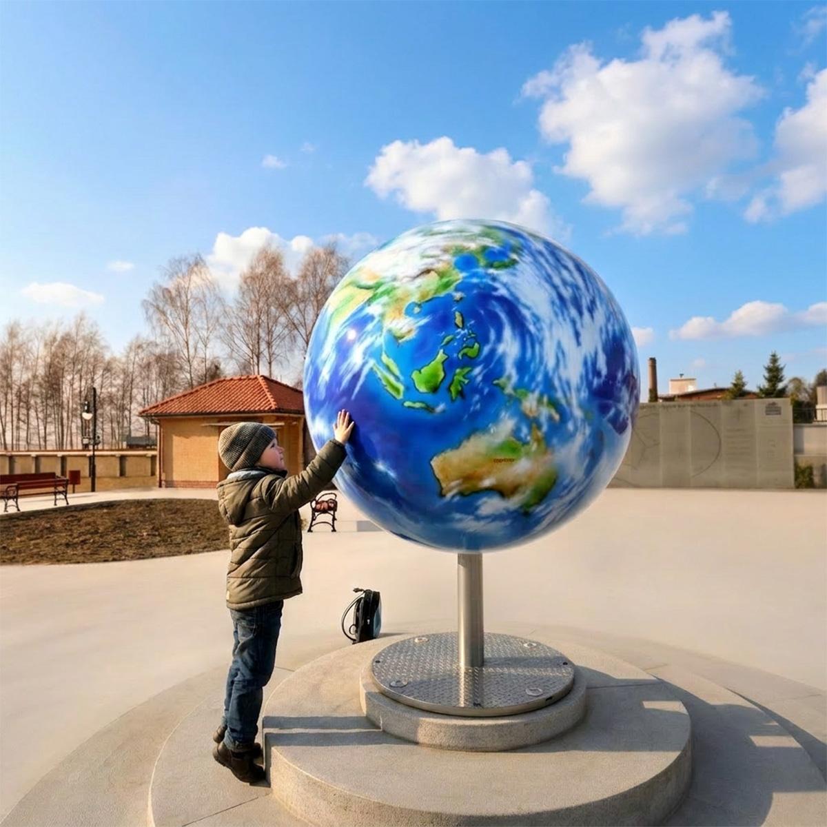 Globe Décoratif En Stratifié De Fibre De Verre 150 cm – Image 2