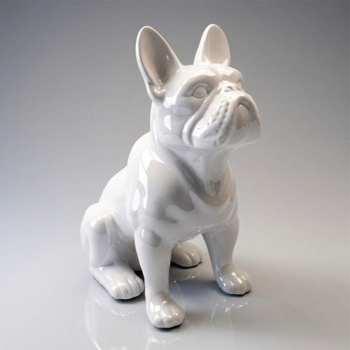 Petit Bulldog Français Assis