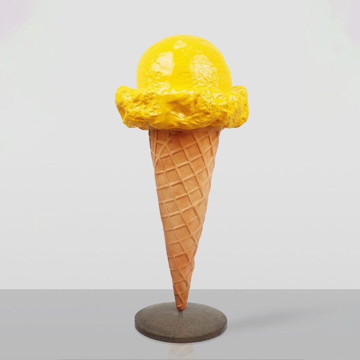 Figure publicitaire d'une glace à bouton - Gelato – Image 2