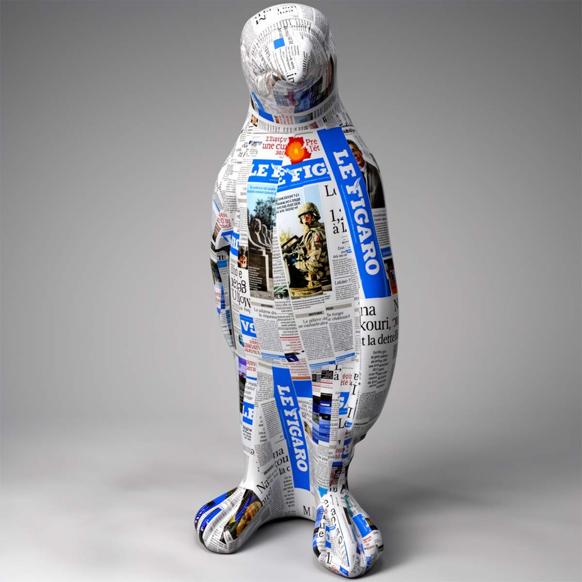 Moyenne Figure Décorative Pingouin 120 cm – Image 3