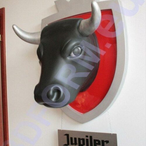 Figura dekoracyjna i reklamowa - łeb byka na ścianę