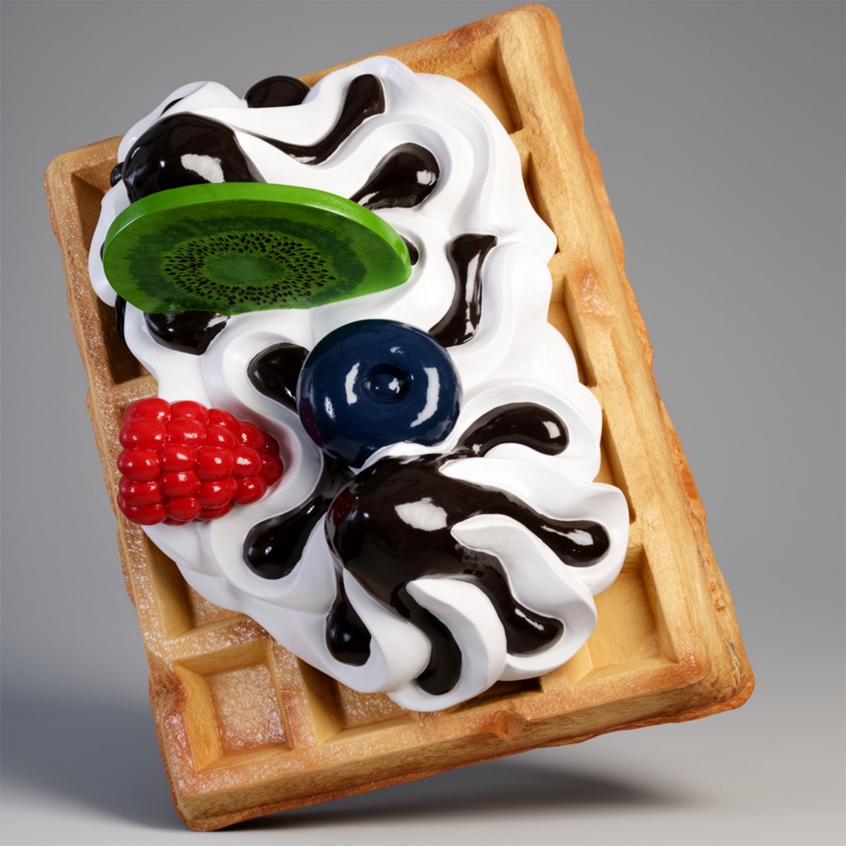 Grande Figure Publicitaire Gaufre Z Owocami – Image 2