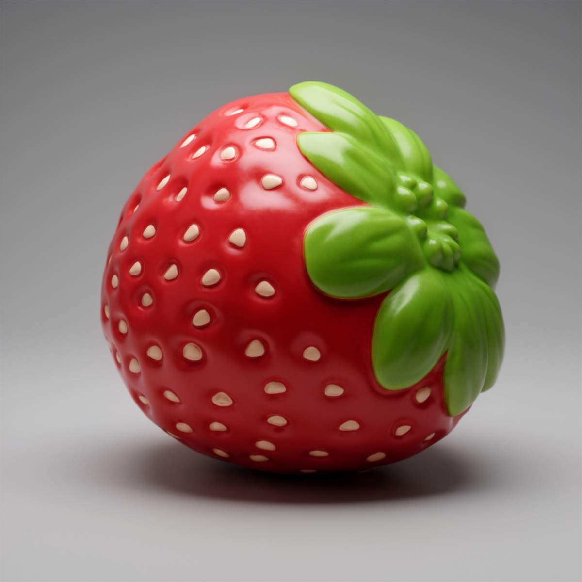 Petite Figure Publicitaire Fraise