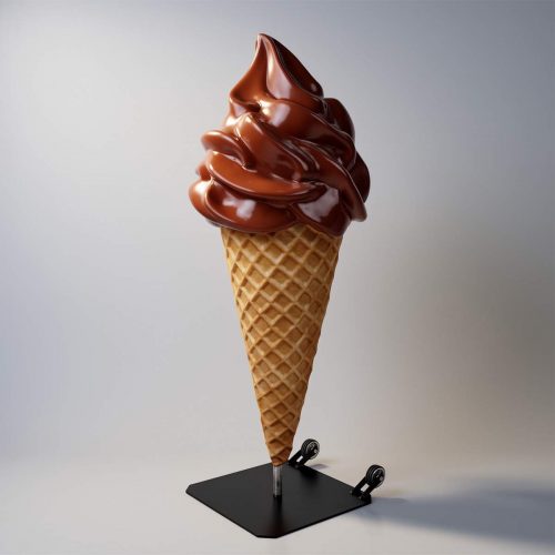 Glace Italienne au Chocolat Publicitaire