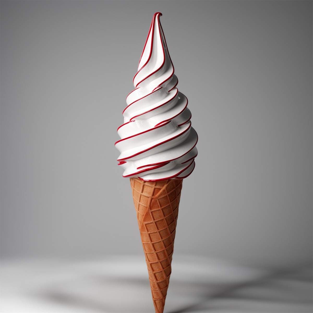 Grande Figure Publicitaire Glace Italienne – Image 2