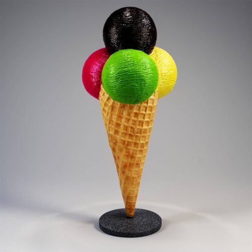 Figure Publicitaire Glace à Boule - 134cm