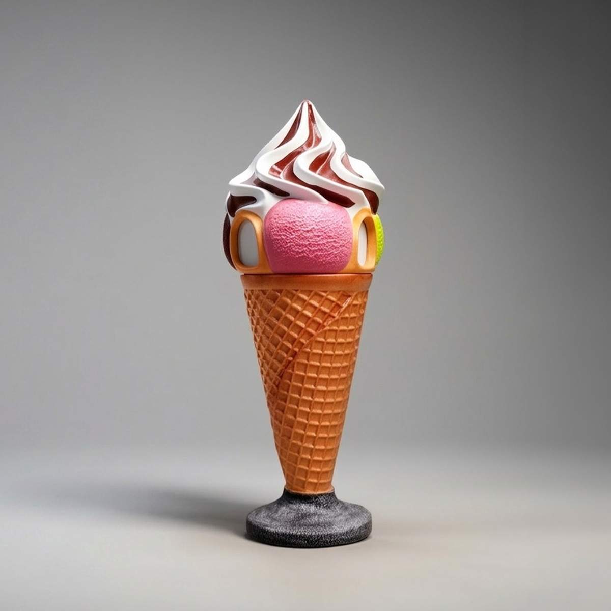 Kosz Publicitaire Glace Avec Coulis – Image 3