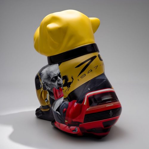 Chien Bulldog Angelo 60cm - Ferrari