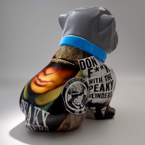 Chien Bulldog Angelo 60cm - Peaky Blinders
