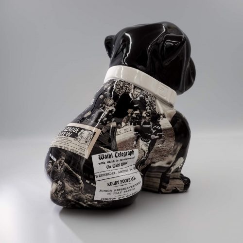 Chien Bulldog Angelo 60cm - Rugby