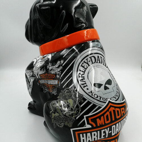 pies Bulldog Angelo 40cm - Harley Davidson