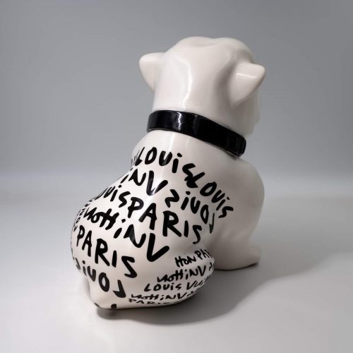 Chien Bulldog Angelo 40cm - Louis Paris