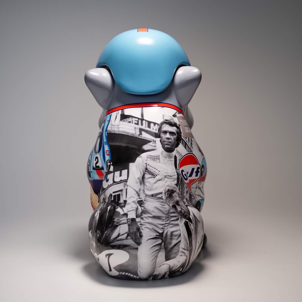 Chien Bulldog avec casquette - McQueen – Image 3
