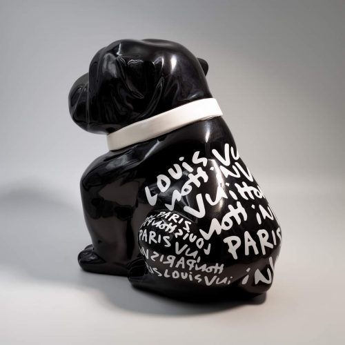 Chien Bulldog Angelo 60cm - Louis Paris