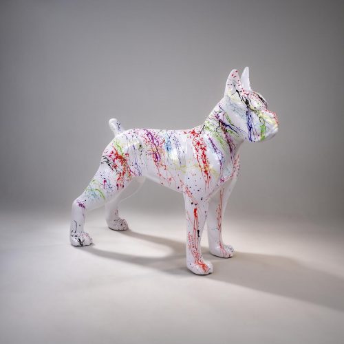 Boxeur debout L - Splash White