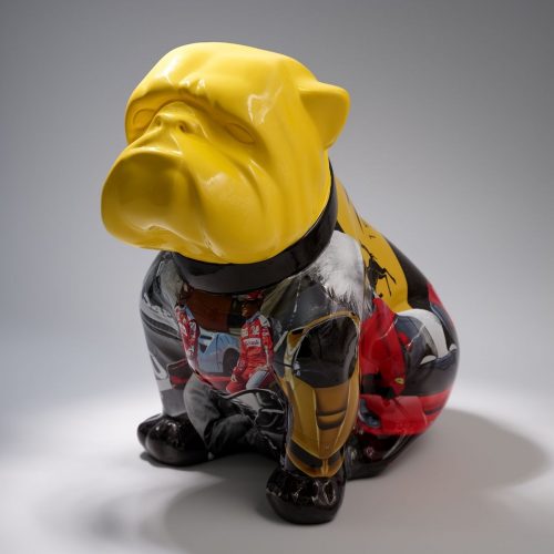 Chien Bulldog Angelo 60cm - Ferrari