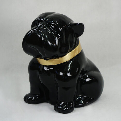 pies Bulldog Angelo 60cm - malowany połysk