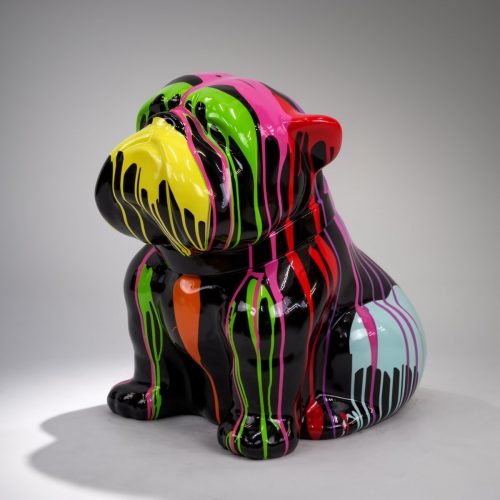 Chien Bulldog Angelo 40cm - trash