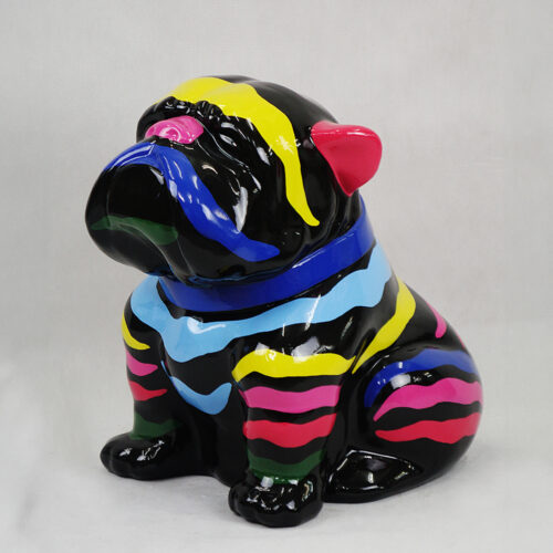 pies Bulldog Angelo 40cm - paski