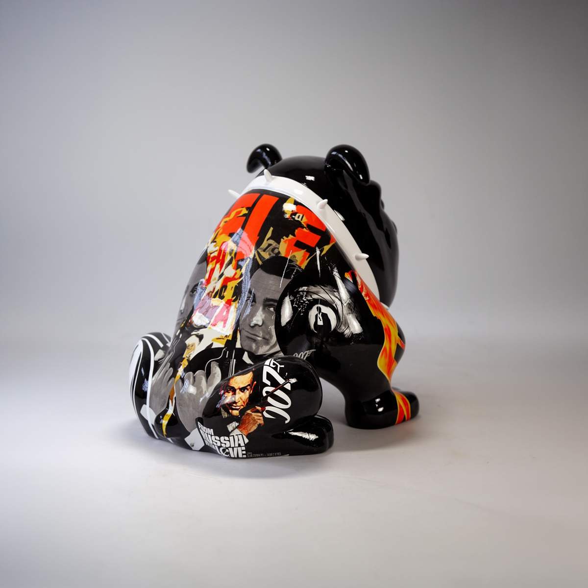 Figure Décorative Bulldog Avella 55 cm James Bond – Image 3