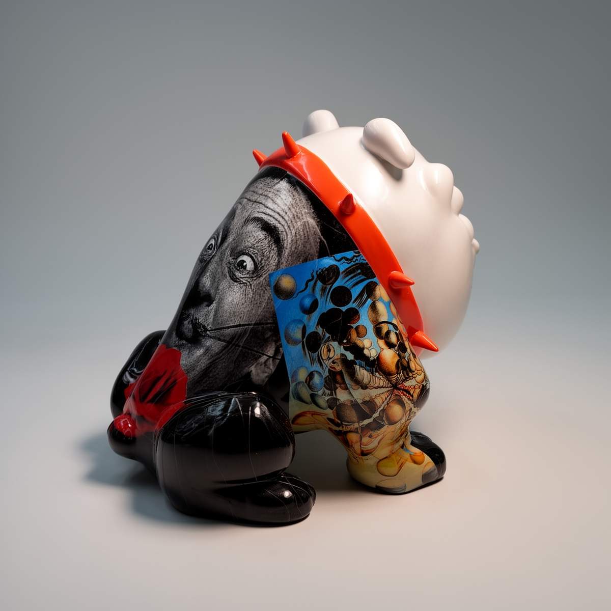 Figure Décorative Bulldog 55 cm Avella Mustache – Image 3