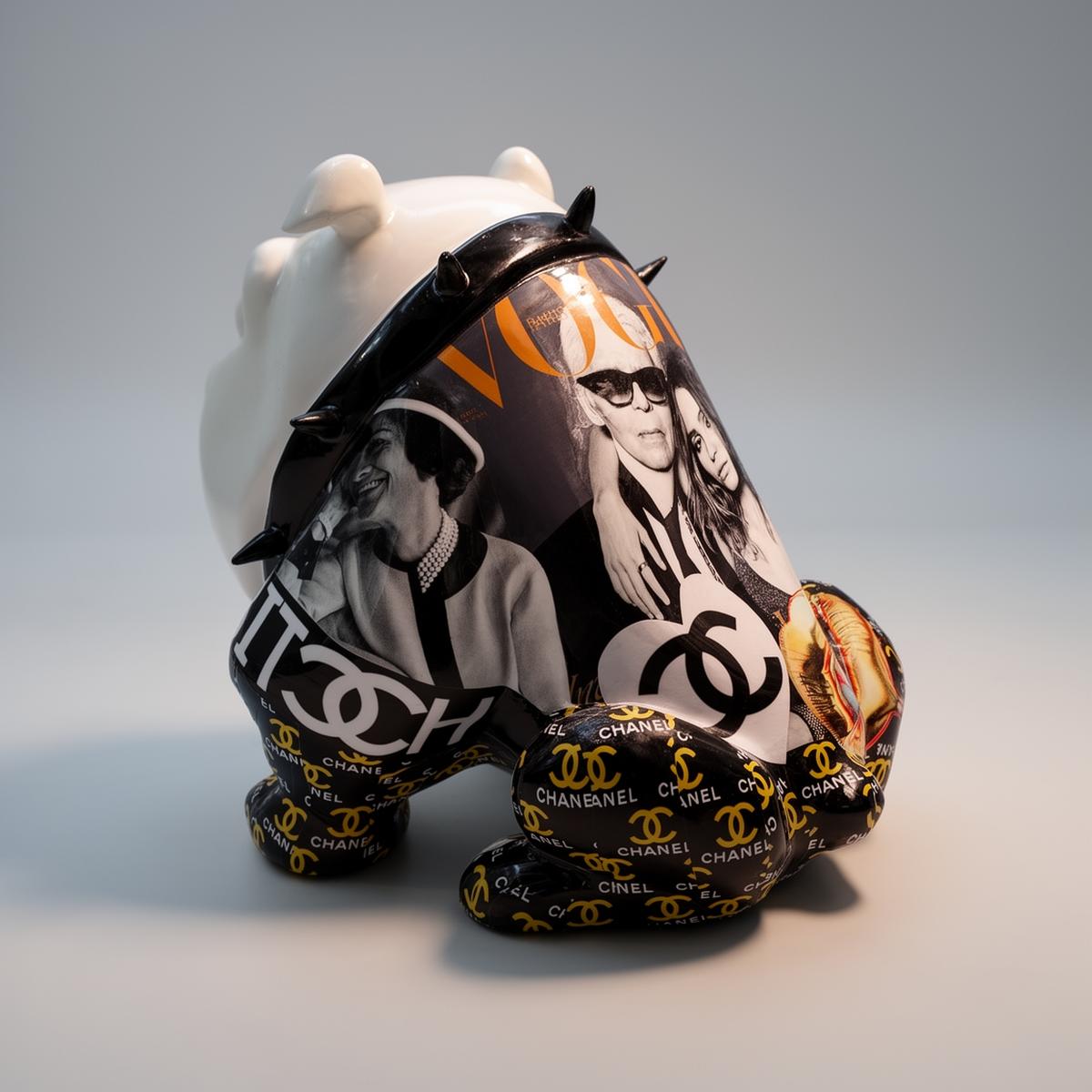 Figure Décorative Bulldog 55 cm Avella Vogue – Image 3