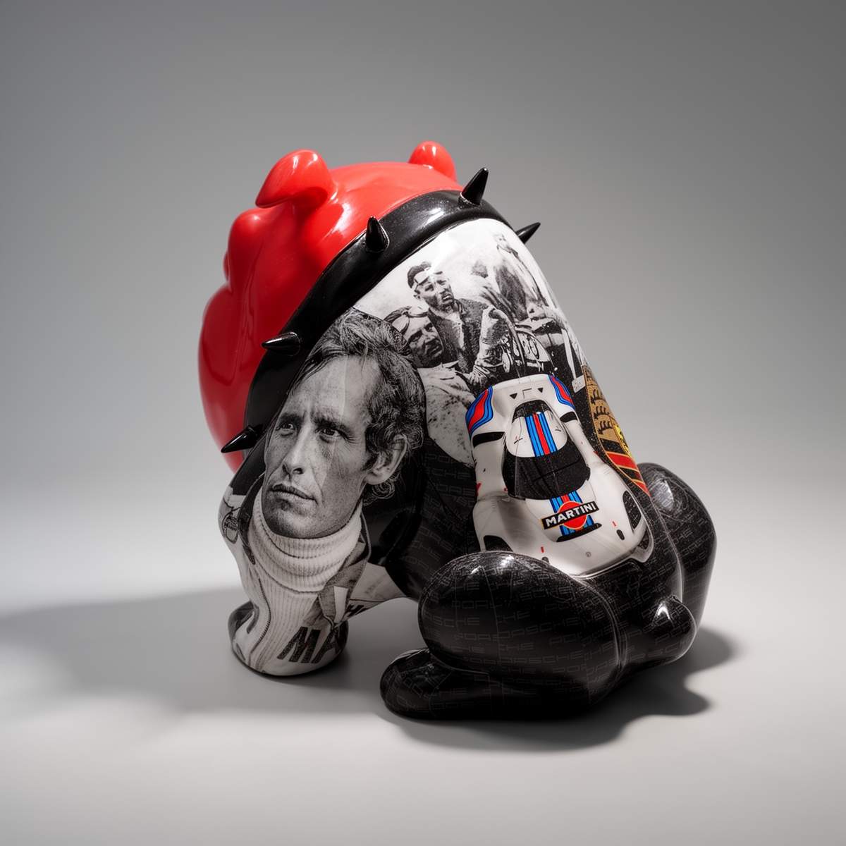 Figure Décorative Bulldog Avella 55 cm Porsche – Image 3