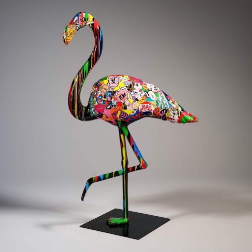 Figure décorative Flaming 3D - Pop Art