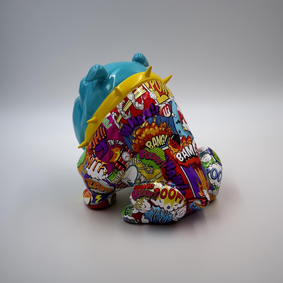 Figure Décorative Bulldog Avella 55 cm Pop Art – Image 5