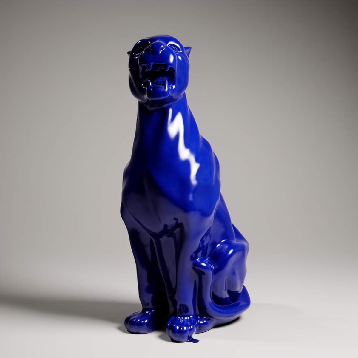 Figure Décorative Panthère Assise XXL – Image 3