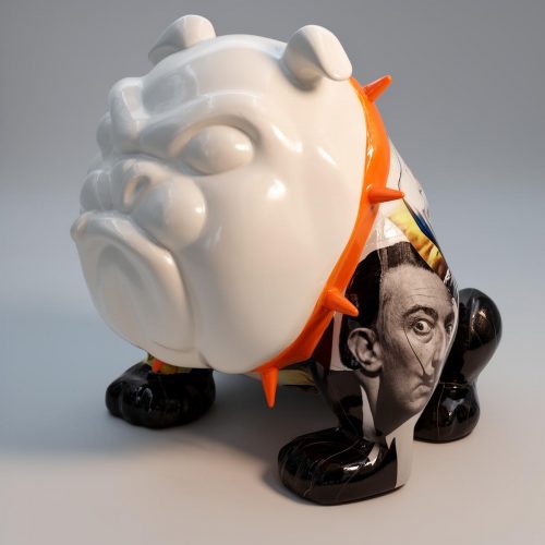 Bulldog Avella 55cm Dog - Moustache