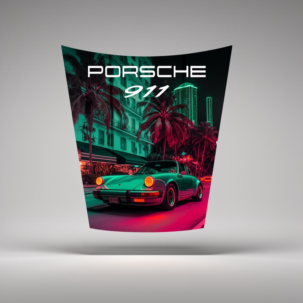 Capot De Voiture 911 Motif 6 – Image 2