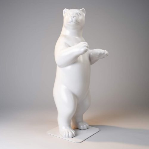 Ours debout 180 cm - une couleur