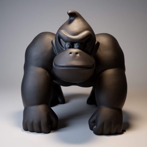 Donkey Kong - Czarny mat