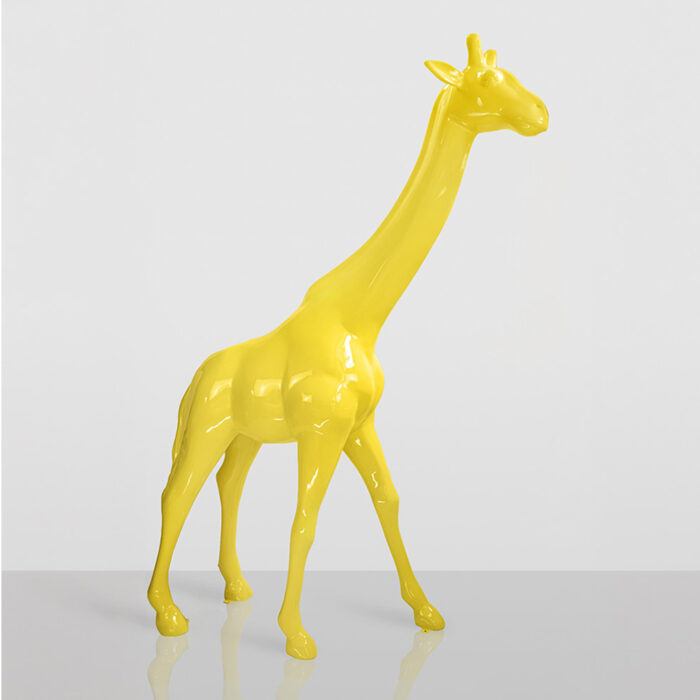 Grande version rose girafe 230 cm – Image 2