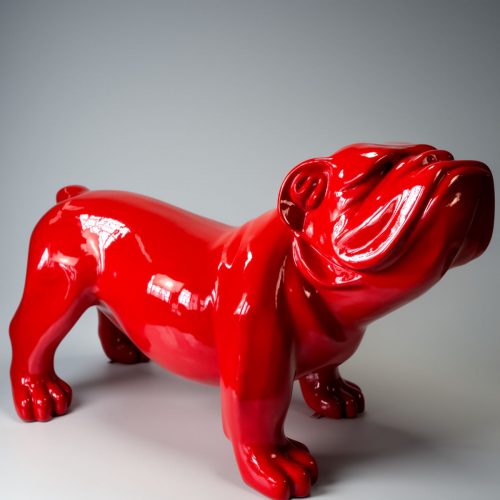 Chien Grande Figure Bulldog Anglais