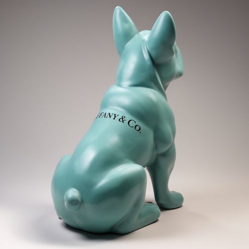 Figurine Décorative Chien Bouledogue Français - T