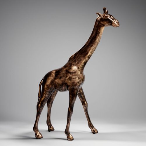 Grande Girafe 230CM Version Patine