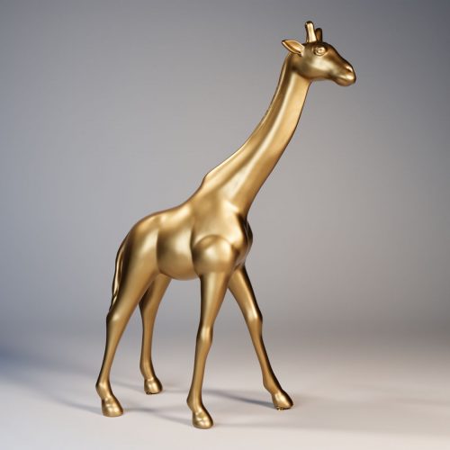 Grande Girafe 230CM - Version Dorée