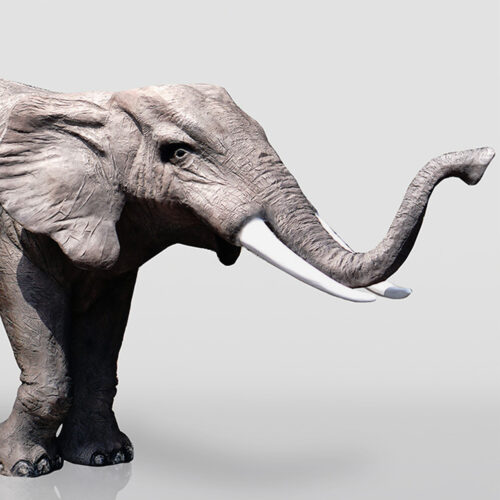 Figura 3D - Słoń Naturalnej Wielkości