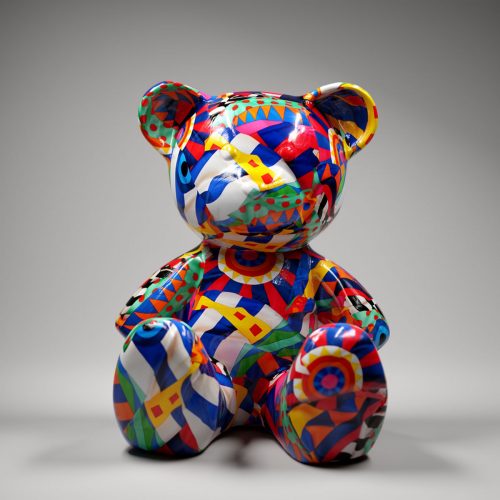 Petit Ourson Assis - Mosaic