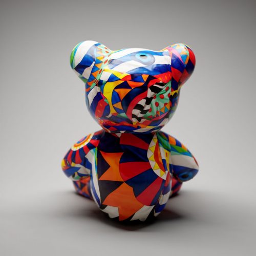 Petit Ourson Assis - Mosaic