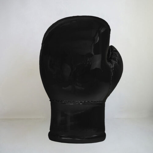 Grande Figurine Réaliste Gant de Boxe - Noire