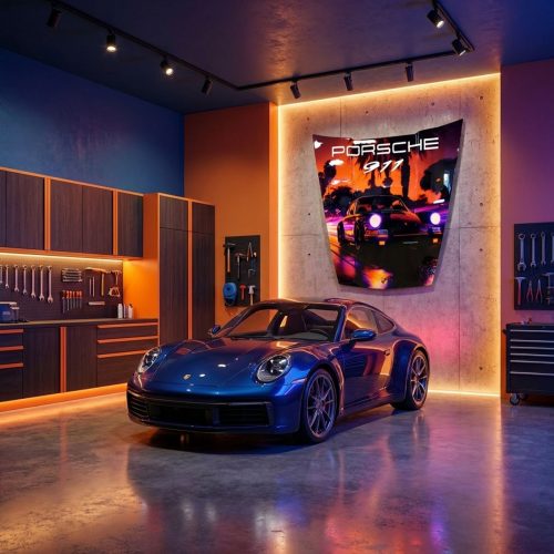 Masque Voiture 911 - Motif 18