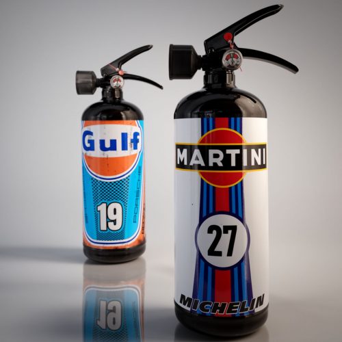Extincteur 2kg avec étiquette complète