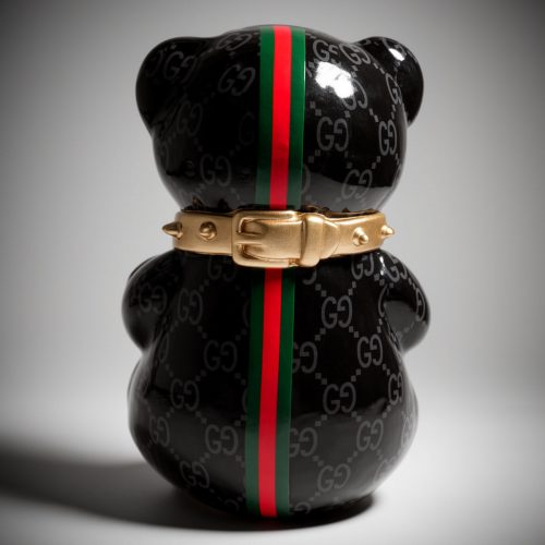 Miś G black H-45cm