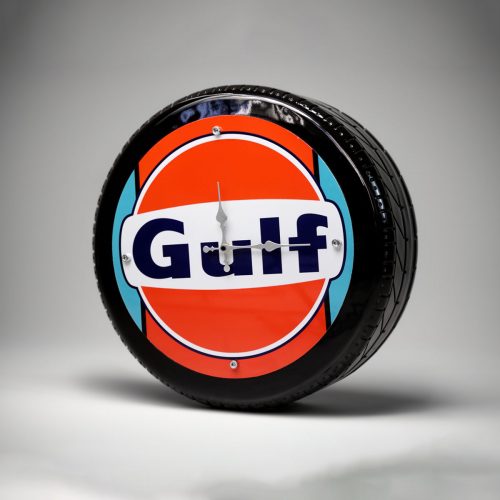 Designerski zegar opona Gulf