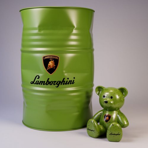 Baril plié avec logo
