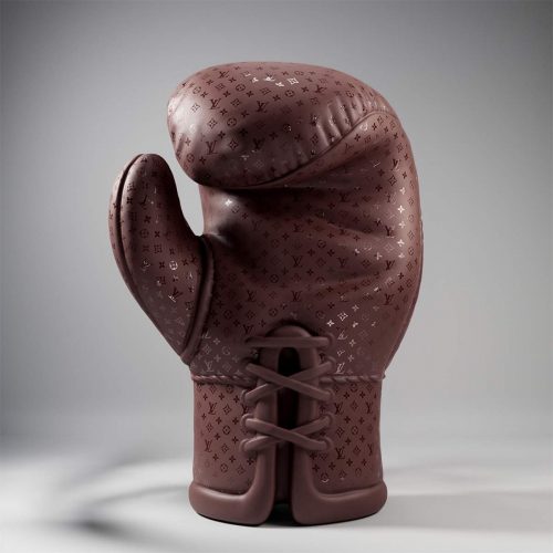 Grande Figure Réaliste Gant de Boxe - Monogramme