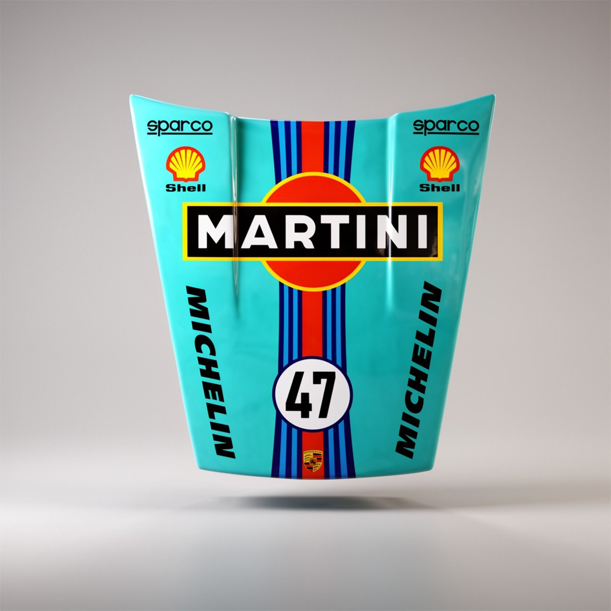 Capot De Voiture 911 Motif 37 – Image 2